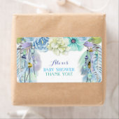 Boho Dream Catcher Water Bottle Gift Dank u Etiket (Insitu)