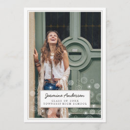 Boho Dream Photo Graduation Party Uitnodiging