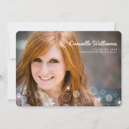 Boho Dream Photo Graduation Party Uitnodiging