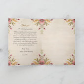 Boho Dreamcatcher Afstuderen Bedankt Card (Binnen)