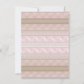 Boho Dreamcatcher Baby Shower Uitnodigingen (Achterkant)