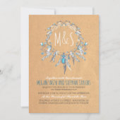 Boho Dreamcatcher bruiloft Kaart (Voorkant)