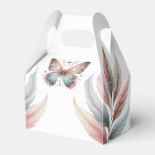 Boho Dreamcatcher Custom Script Name Baby shower Bedankdoosjes (Achterkant)