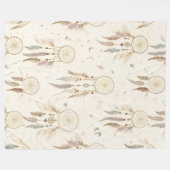 Boho Dreamcatcher Fleece Blanket | Ethereal (Voorkant (Horizontaal))