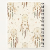 Boho Dreamcatcher Journal | Ethereal Feathers Notitieboek (Achterkant)
