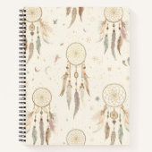 Boho Dreamcatcher Journal | Ethereal Feathers Notitieboek (Voorkant)