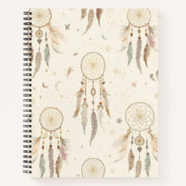 Boho Dreamcatcher Journal | Ethereal Feathers Notitieboek