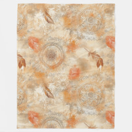 Boho Dreamcatcher Mandala Fleece Deken