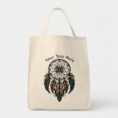 Boho dreamcatcher tote bag (Voorkant)