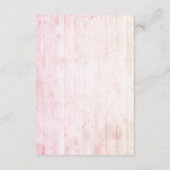 Boho Dreamcatcher & Veren Bruiloftsreceptie Informatiekaartje (Achterkant)