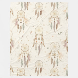 Boho Dreamcatcher Vliesdeken   Ethisch Fleece Deken