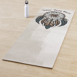 Boho dreamcatcher yogamat