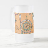 Boho Dreamer Design Matglas Bierpul (Voorkant links)