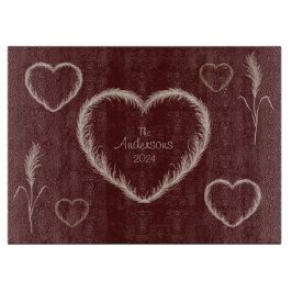 Boho Dreams Custom Pampas Gras Snijplank
