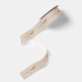 Boho Dreams Pampas Grass Grosgrain Lint (Achterkant)