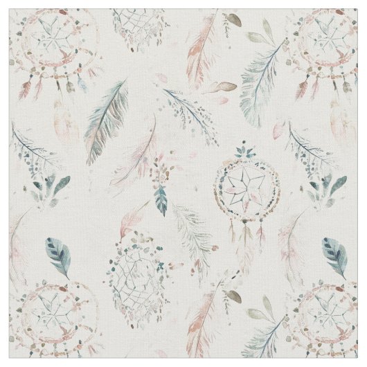 BOHO DREAMWEAVER and Feathers Stof (Close Up)