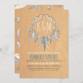 Boho  Dreamweaver Baby shower Kaart (Voorkant / Achterkant)