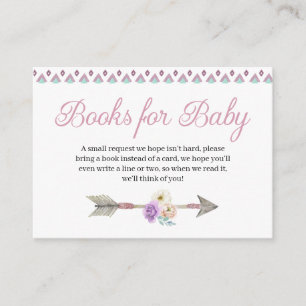 Boho Dreamweaver Books for Baby Enclosure Card Informatiekaartje