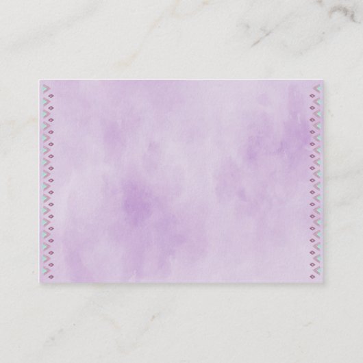 Boho Dreamweaver Books for Baby Enclosure Card Informatiekaartje (Achterkant)