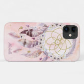 Boho Dreamweaver met naam Case-Mate iPhone Case (Achterkant (horizontaal))