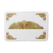 Boho Dried Grass Bathmat – Rustiek Boheems ontwerp Badmat (Voorkant)