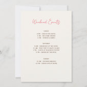 Boho Dried Rustic Autumn Herfsten vrijgezellenfees Kaart (Achterkant)