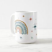 Boho "Drink de koffie en doe de dingen" Mok (Voorkant links)