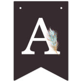 Boho Drocatcher Wild One Birthday Party Vlaggetjes (Derde vlag)