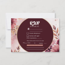 Boho Dromen Bloemrijke Elegantie Huwelijks RSVP Ka