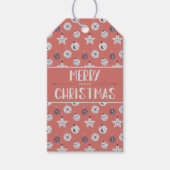 Boho Dromen Moderne Kerst Ornamente Cadeaulabel (Voorkant)