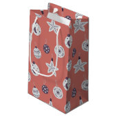 Boho Dromen Moderne Kerst Ornamente Klein Cadeauzakje (Achterkant Gekanteld)