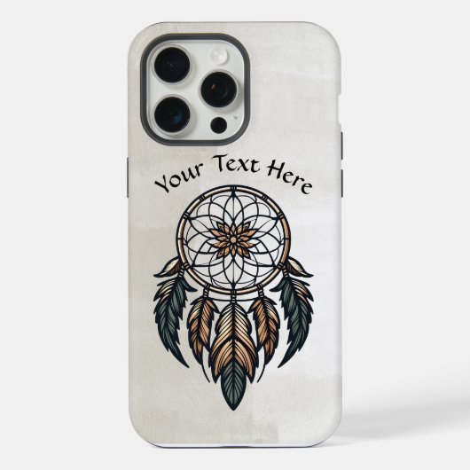Boho dromenvanger iPhone hoesje (Achterkant)