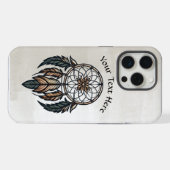 Boho dromenvanger iPhone hoesje (Achterkant horizontaal)