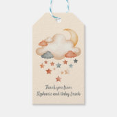 Boho Droom Cloud Baby Shower Cadeaulabel (Voorkant)