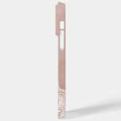 Boho Dusty Roos Mandala Aangepaste naam Case-Mate iPhone Case (Achterkant / Links)