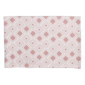 Boho Dusty Roos Tribal Geometrische Azteekse Patro Kussensloop (Voorkant)