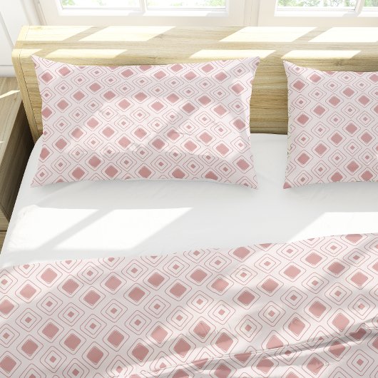 Boho Dusty Roos Tribal Geometrische Azteekse Patro Kussensloop