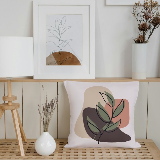 Boho Earth Tones Throw Pillows Kussen (Creator heeft geüpload)