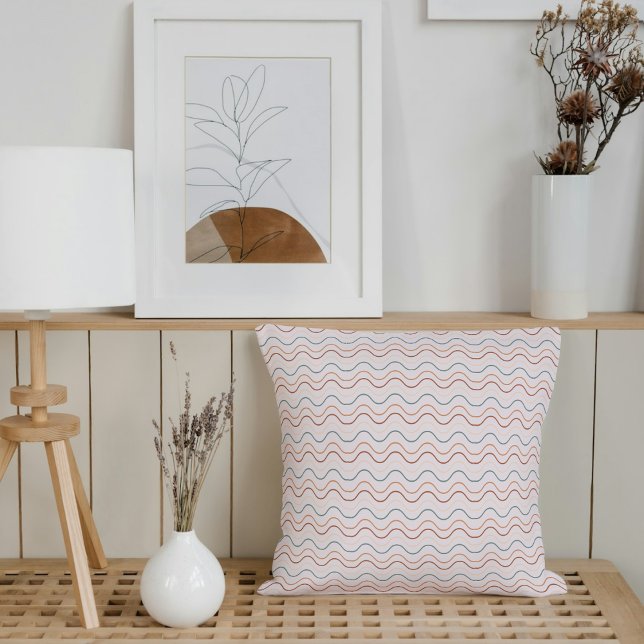 Boho Earth Tones Throw Pillows Kussen (Creator heeft geüpload)