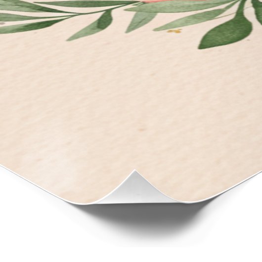 Boho Easter Bunny Printable Whimsical Pastel Perfect Poster (Hoek)