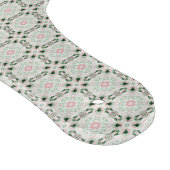 Boho Eclectisch Ingewikkeld Delicaat Kerstpatroon Snijplank (Hoek)