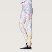 Boho eclectische hippie funky kleurrijke pastel ma leggings (Links)