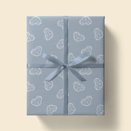 Boho Eenvoudige Auto's Voertuig Modern Schattig Jo Cadeaupapier