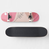 Boho Eenvoudige Vormen Persoonlijk Skateboard (Horizontaal)