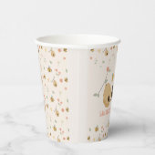 Boho Eerste bijendag 1e bijenverjaardag Papieren Bekers (Rechts)