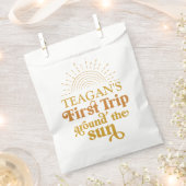 Boho eerste reis om de eerste zondag bedankzakje (Geknipt)