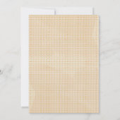 Boho eerste reis om de eerste zondag kaart (Achterkant)