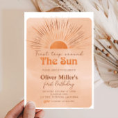 Boho eerste reis om de eerste zondag kaart