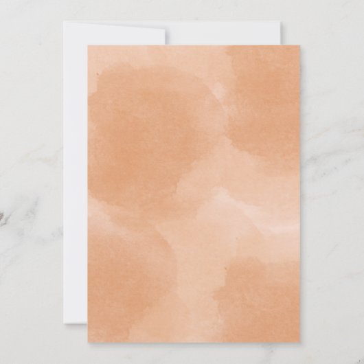 Boho eerste reis om de eerste zondag kaart (Achterkant)