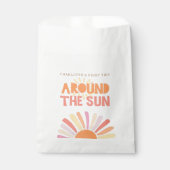 Boho eerste reis rond de zon bedankzakje (Voorkant)